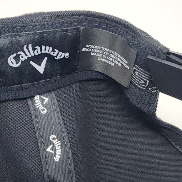 Callaway Golf Hat Mens Shanks Snapback Adjustable Cotton 3D Embroidery - Picture 11 of 11